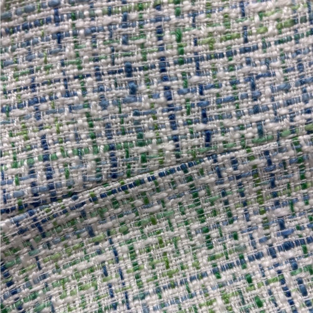 Alex Marie Tweed Midi Dress in Green and White - Picture 6 of 6
